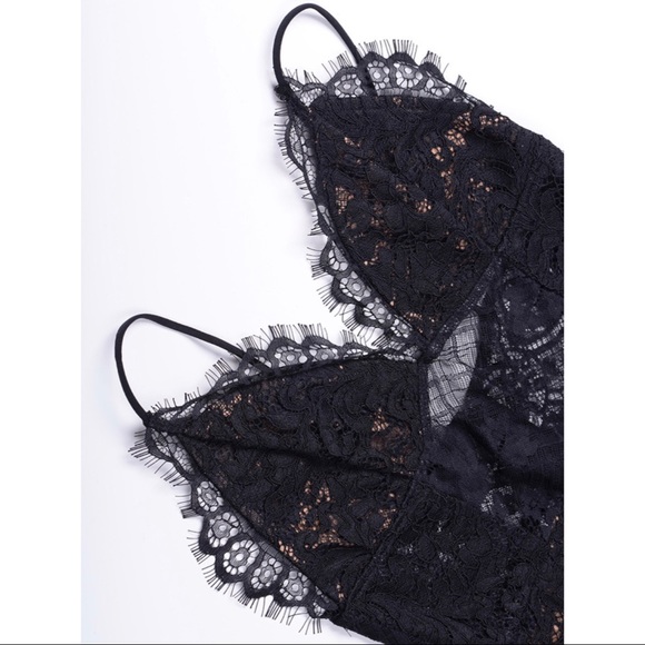 🥀 CLEARANCE - Lace Spaghetti Strap Dress - Picture 6 of 8